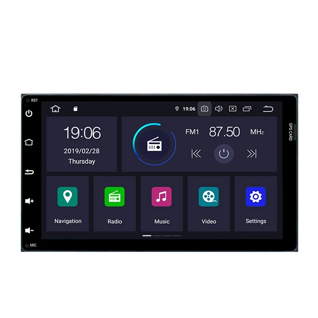 Автомобильный GPS радиоприемник koocals 9 дюймов IPS Android 0 для Toyota Corolla Auris Fortuner 2017 с 4 Гб +