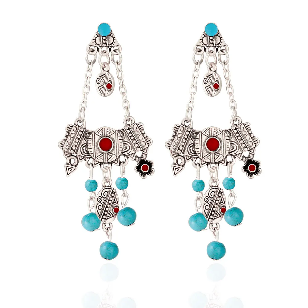 Новые Прибытия Девушки Женщин Серьги Повелительницы Старинные Ювелирные