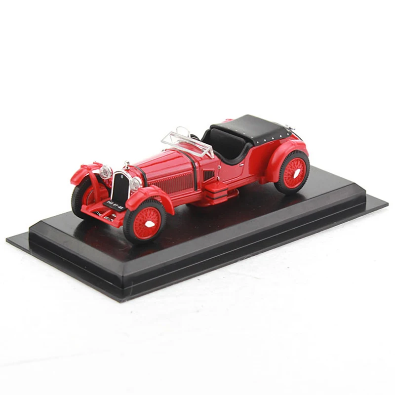 1:43 имитация Ретро Alfa Romeo 8C-1931 коллекция металлическая модель автомобиля Классический литой игрушечный автомобиль