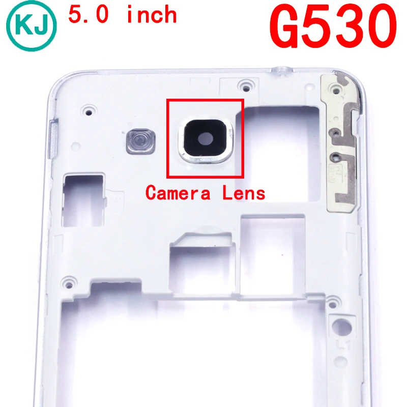 G530 G531 средняя рамка+ Крышка батарейного отсека задняя дверь для samsung Galaxy Grand Prime G530H G531H полный корпус Чехол