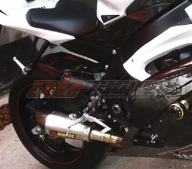 Накладка на пятку для Yamaha YZF R6 2017 2020 полностью из углеродного волокна 100%|yzf r6|yamaha yzf