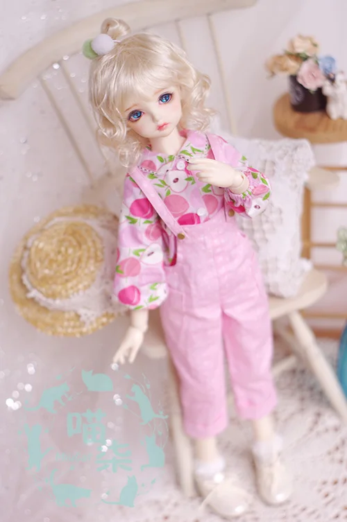 BJD кукла костюм 1 комплект рубашка+ брюки BJD аксессуары 1/4 BJD Кукла Одежда