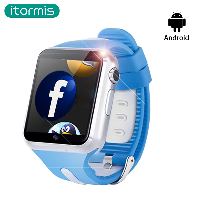 Itormis Android Bluetooth Смарт часы телефон SmartWatch С сеть 3G SIM карты сенсорный экран wi fi Facebook