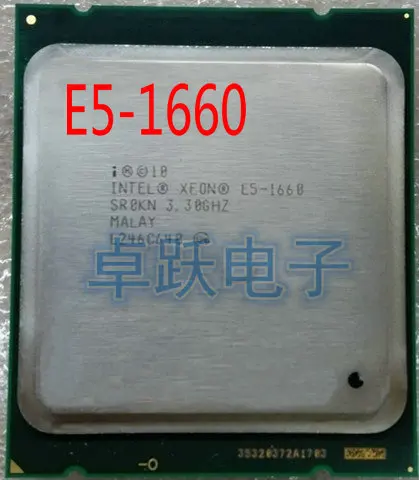 Процессор Intel Xeon E5-1660 E5 1660 SR0KN 3,3 GHz 6 Core 15Mb cache Socket 2011 cpu