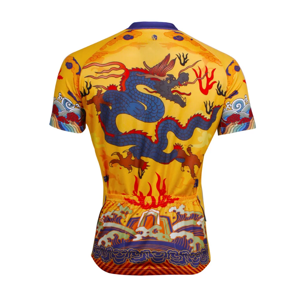 Бесплатная доставка китайский рисунок тотемного дракона Мужская полиэфирная