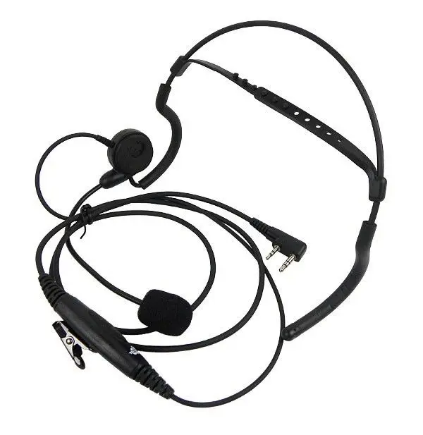 

New 2-pin Headset Earpiece For KENWOOD WOUXUN QANSHENG PUXING Baofeng LINTON TYT