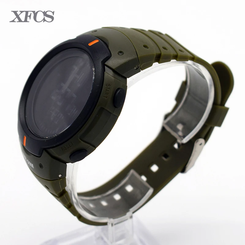 Xfcs водонепроницаемые наручные электронные автоматические часы для мужчин digitais