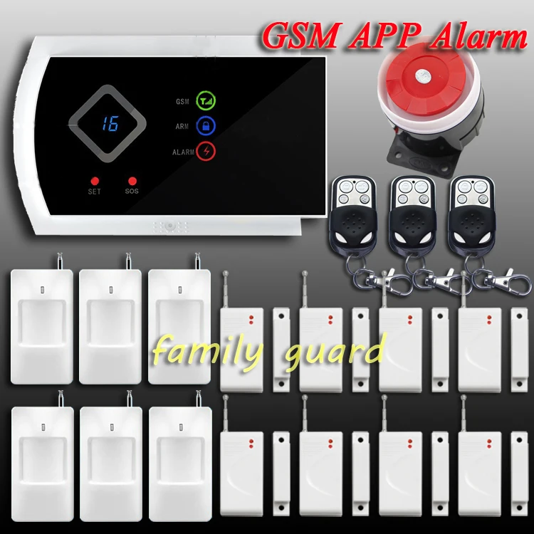 Приложение управление дистанционное для дома безопасность беспроводная 6 шт. PIR +