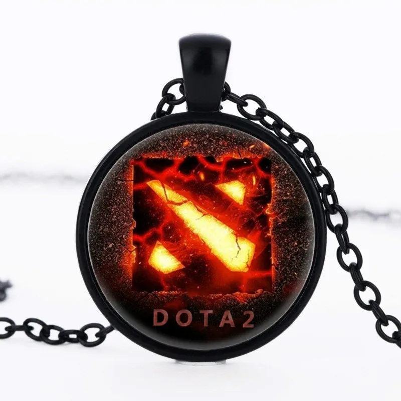 Горячее предложение! Распродажа! Dota 2 ожерелье из стекла Collares стеклянная игра