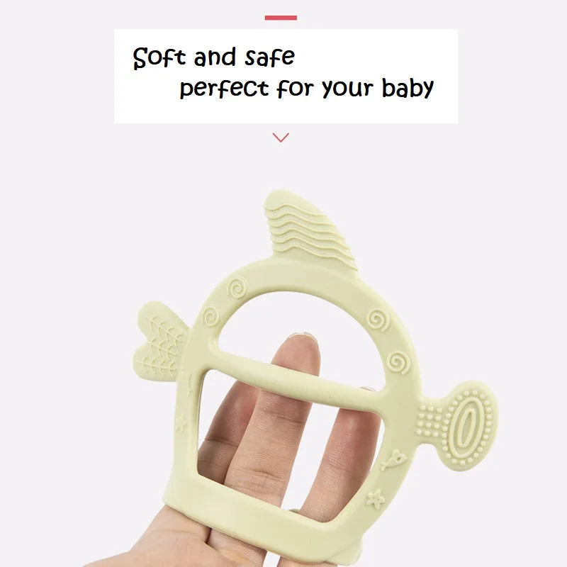 Мягкий пищевой силиконовый Прорезыватель для зубов пустышка молярная перчатка