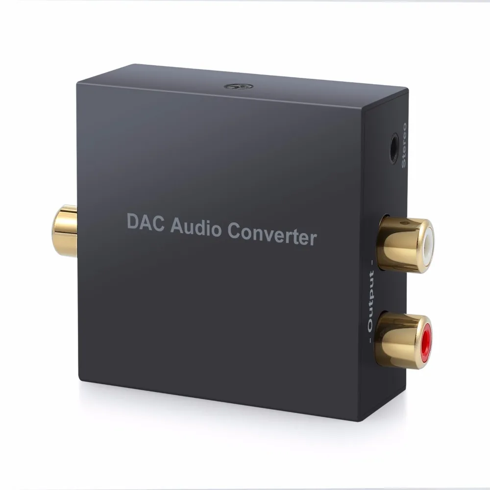 Цифровой аналоговый преобразователь PROZOR DAC для Blue ray плеера DVD оптический Toslink в RCA