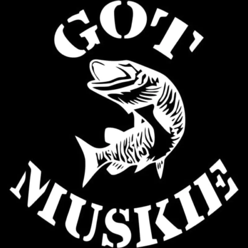 14 2 см * 15 Got Muskie Рыбалка Охота спортсмен для автомобилей креативная наклейка