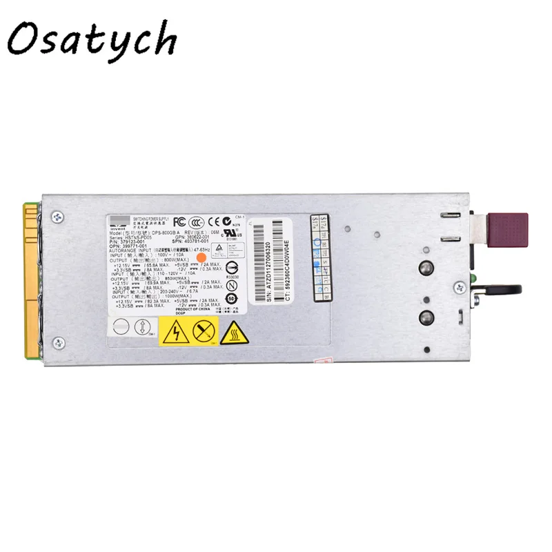 

Для HP DL380 G5 1000W Сервер питания DPS-800GB A, 379123-001,403781-001