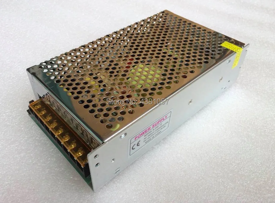 250 Вт Светодиодный драйвер импульсного источника питания светодиодный