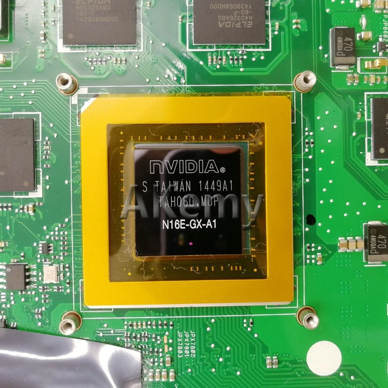 Материнская плата XinKaidi ROG G751JY для ноутбука ASUS G751JT G751JL G751J g751протестированная