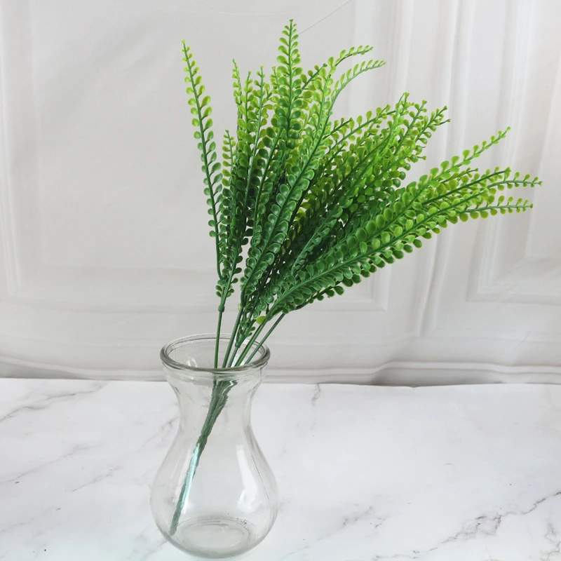 Пластиковая водная трава Meldel с 7 вилками высококачественные искусственные