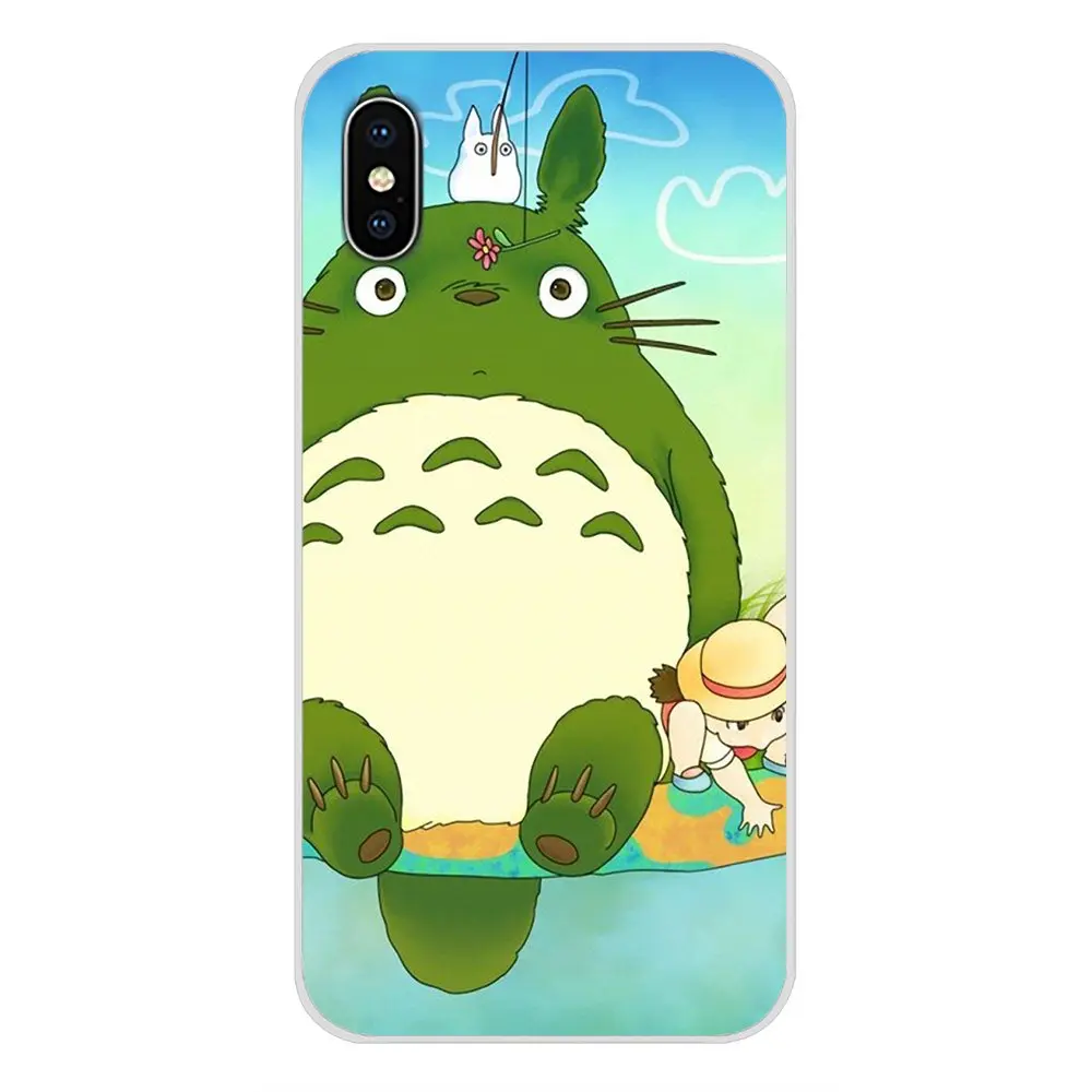 Аниме Мой сосед Тоторо аксессуары чехлы для телефонов Samsung Galaxy J1 J2 J3 J4 J5 J6 J7 J8 Plus 2018