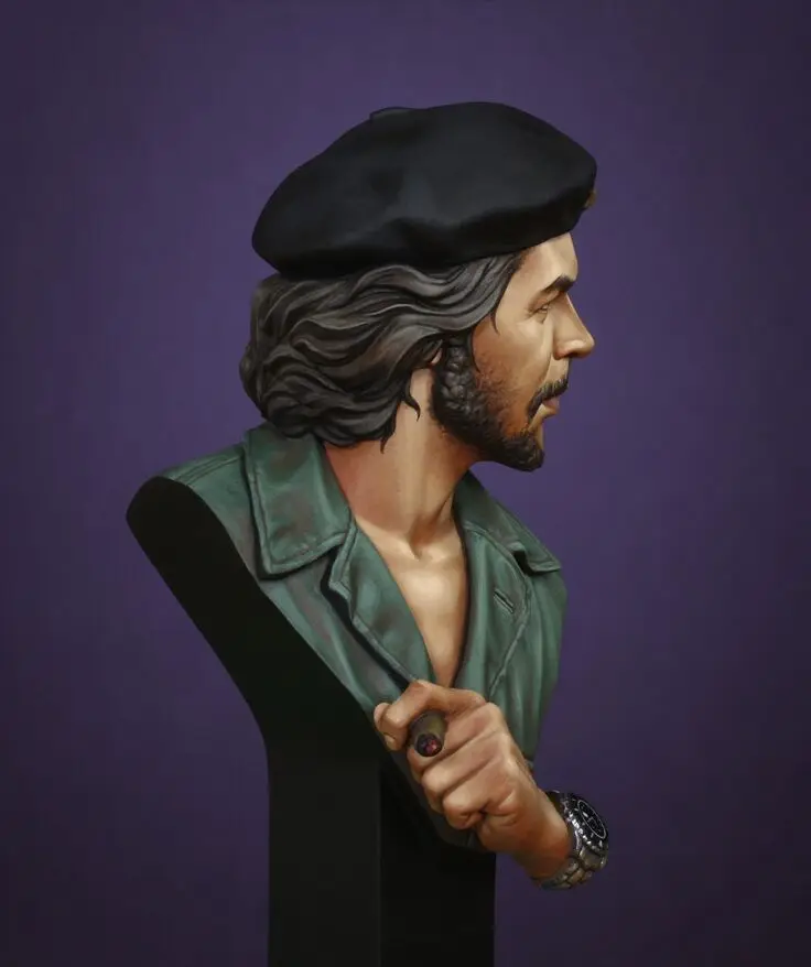 1/10 Неокрашенный резиновый бюст Che Guevara|Наборы для сборки моделей| |