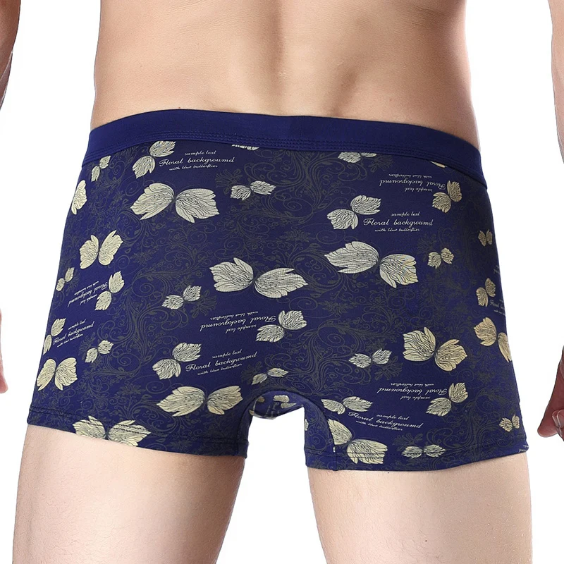 UIECOE 3 шт./лот бренд модальные трусы боксеры Для мужчин пикантные удобные мужские