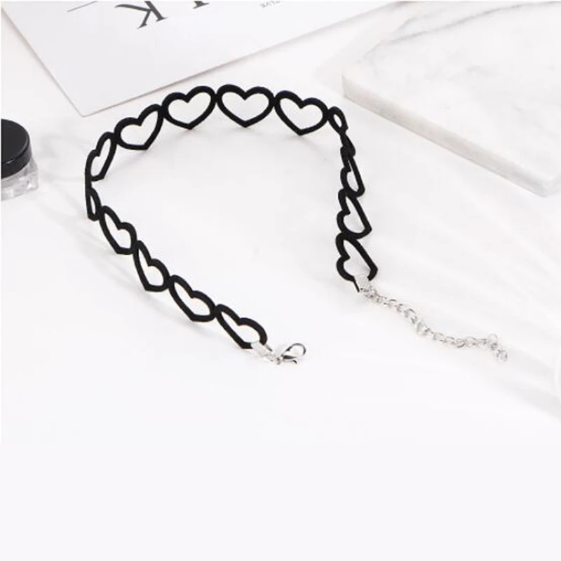 Новинка 2018 ожерелья из красивой ткани с вырезами в виде сердца летние пляжные