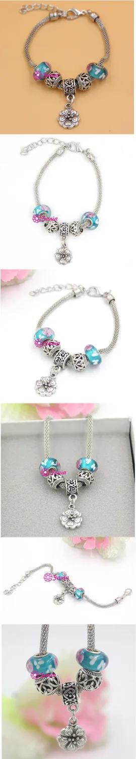 Модные ювелирные изделия европейский браслет из бисера зеленый фиолетовый бусы