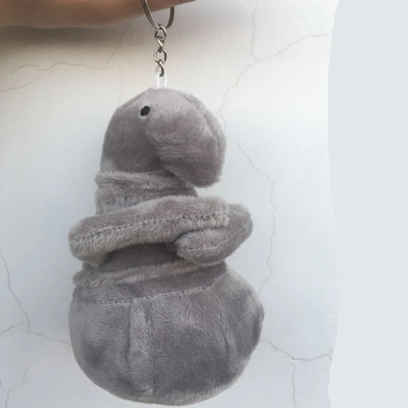 Alien Monster Zhdun Figure Soft Stuffed Waiting Plush Toy Meme Tubby Gray Blob Doll Toys Pochekun Homunculus Loxodontus | Игрушки и