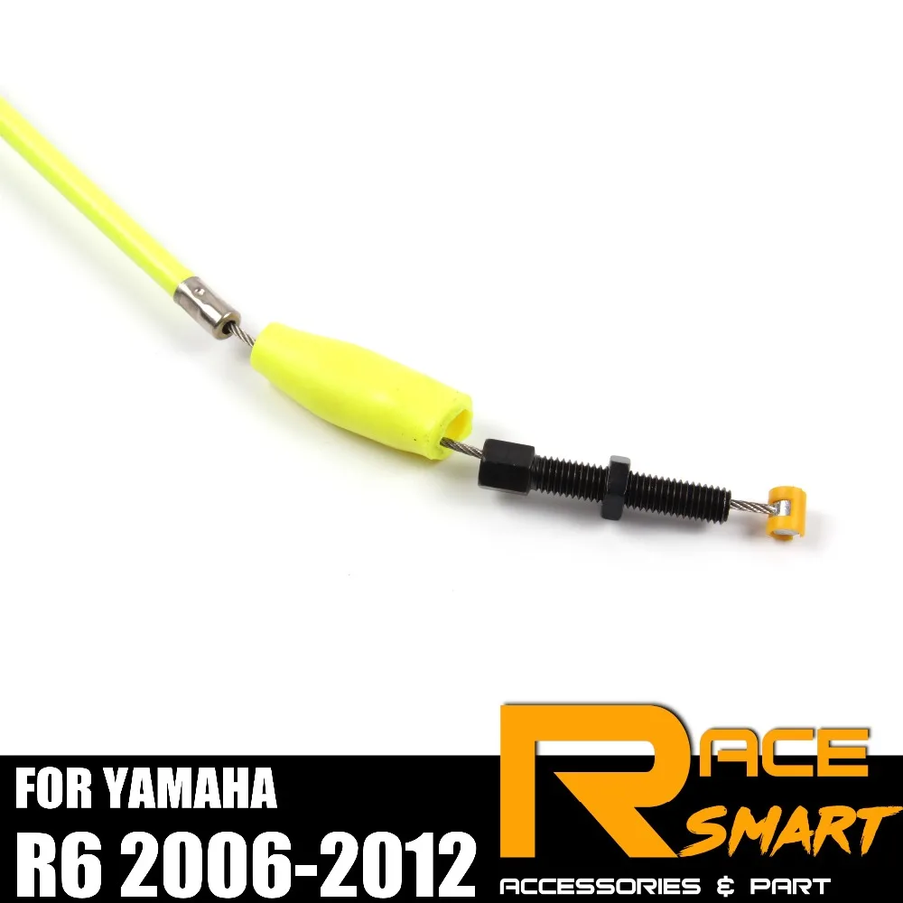 Кабель сцепления для YAMAHA R6 2006-2012 YZF-R6 R-6 R 6 2007 2008 2009 2010 2011 провод из нержавеющей
