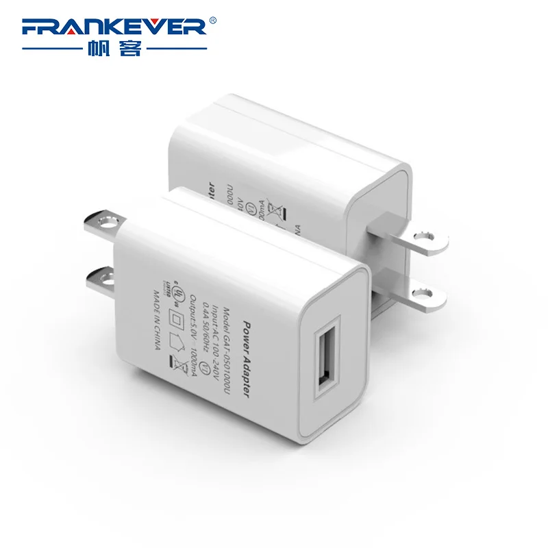 Мобильный телефон зарядное устройство FrankEver 5V1A портативный настенный адаптер USB