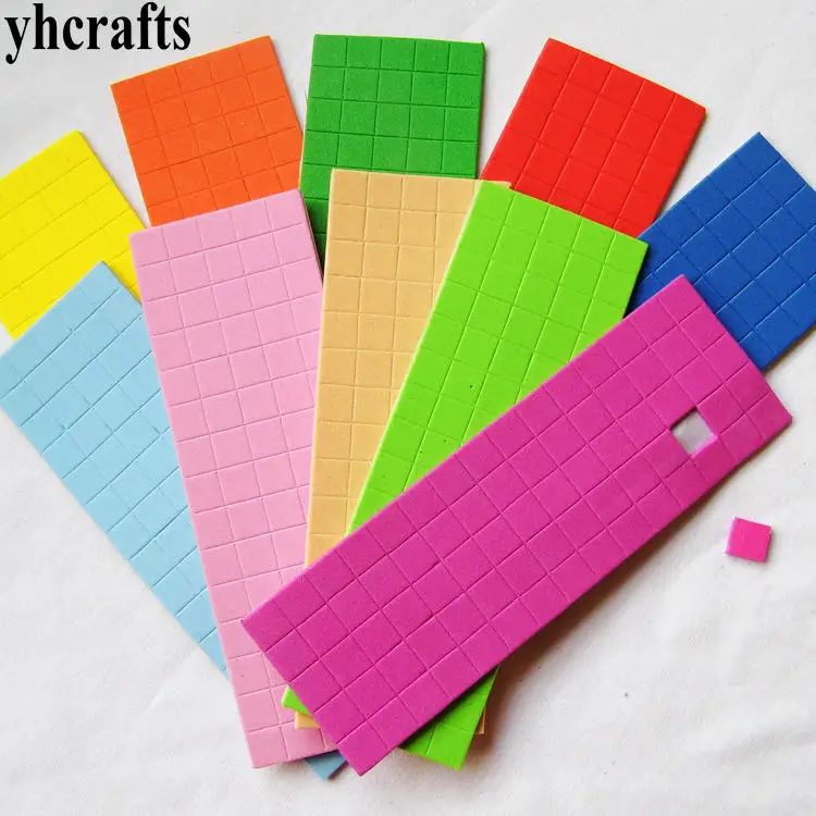 Наклейки мозаики из пенопласта 10 цветов 1 см|stickers craft|sticker foamstickers stickers |