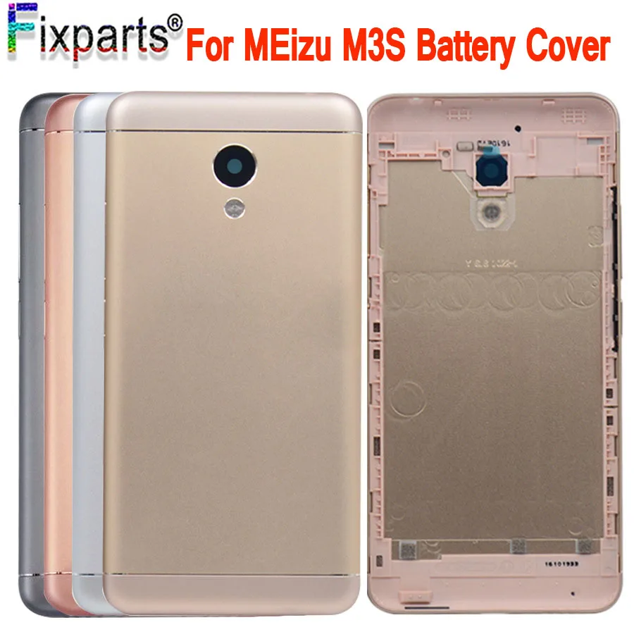 Новый лучший чехол для Meizu M3s Mini 5 0 дюйма новый металлический задняя крышка