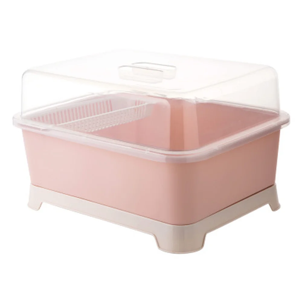 Крышка с чашей полка для посуды хранения сливная миска и палочки еды ящик