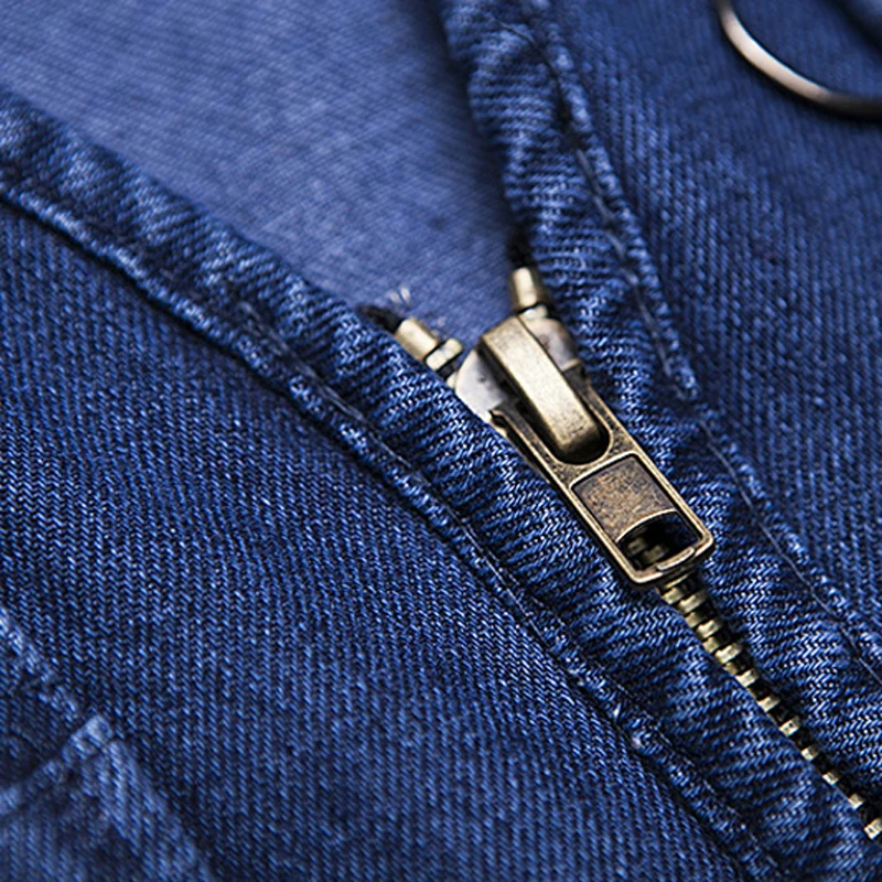 Мужской джинсовый жилет ковбойский короткий без рукавов верхняя одежда для