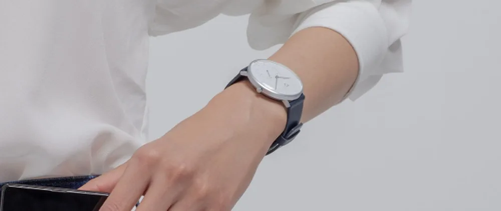 Новые умные кварцевые часы Xiao mi jia с шагомером Smartband Bluetooth 4,0 mi Smartwatch автоматическая калибровка времени mi Band