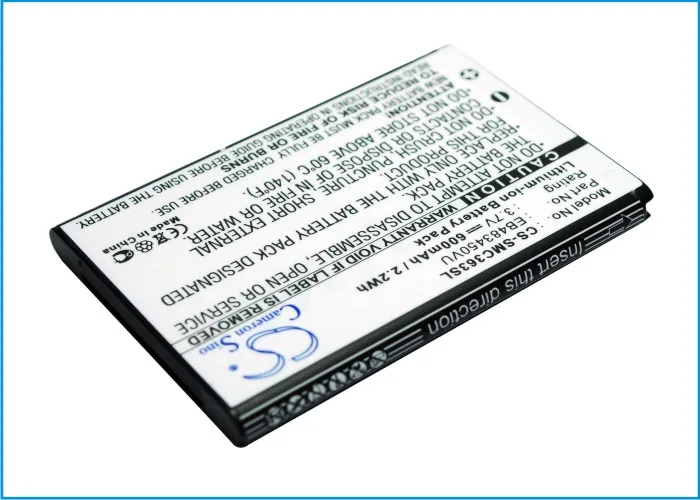 Cameron Sino 600 мАч аккумулятор EB483450VU для Samsung GT C3230 C3630 C3630C C3752 S5350|cameron sino|battery for samsungbattery |