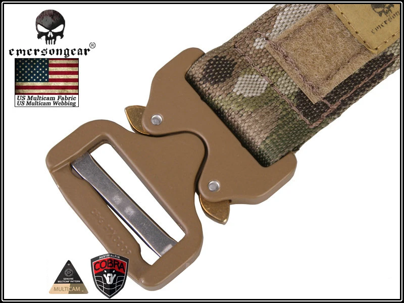 Emerson Тактический 1 5 дюймов пояс стрелка военные страйкбол ремень Multicam EM9301|emersongear