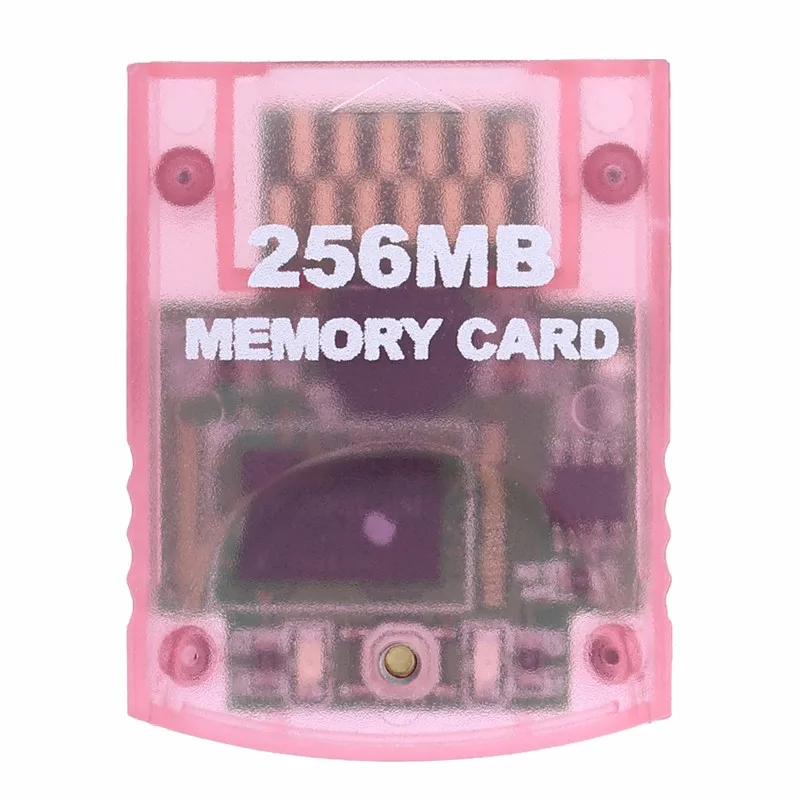 Pink Карта памяти совместима с консольной системой nintendo wii/Gamecube Gc - Цвет: Pink