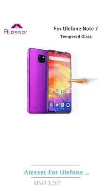 Кожаный чехол Alesser для Ulefone Note 7, откидной Чехол с палкой, защитный чехол для мобильного телефона Ulefone Note 7, кожаный чехол для телефона