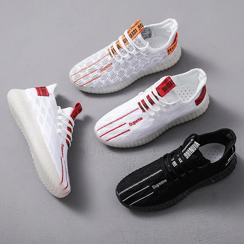 Mens Sports Shoes Summer And Autumn Breathable Non-slip Lightweight Single Trend Wild one Foot Coconut Men Sneakers | Обувь