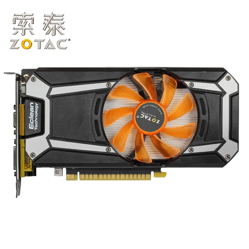 ZOTAC Video Card GeForce GTX750Ti-2GD5 Thunder PA / PB / PC 128Bit GBDR5 Graphics Cards GTX750Ti GTX 750Ti 2GB Hdmi Dvi VGA Used