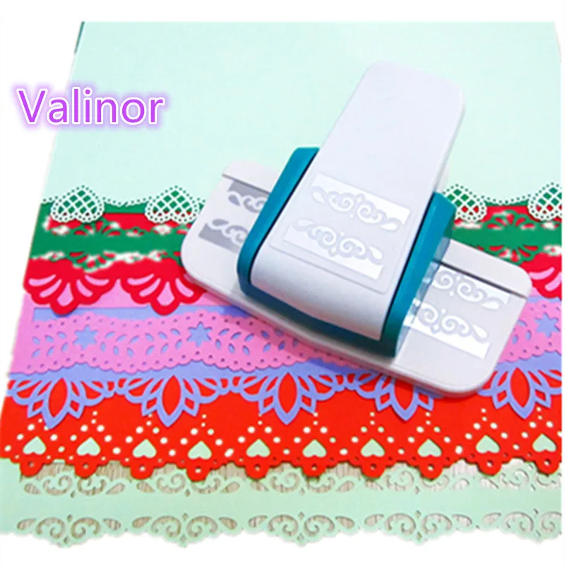 1 шт. большой размеры фантазии Скрапбукинг Бумага границы удар цветок тиснение