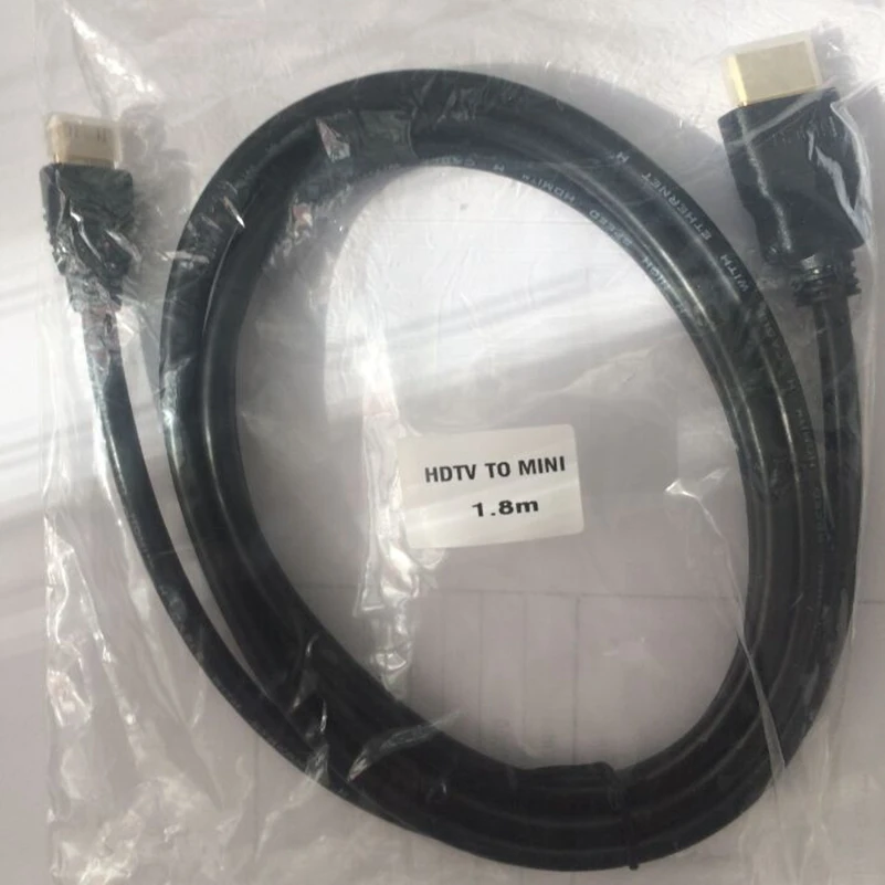 100 шт./лот 1 8 м/6 футов HDMI к мини кабель папа мужчине адаптер для планшета