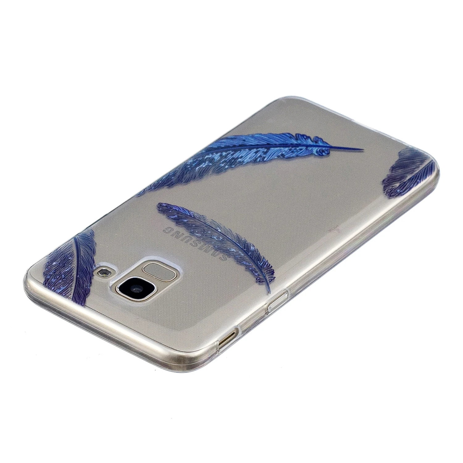 Case for Galaxy on 6 on6 silicon TPU soft Back Fundas cases Samsung J6 2018 5.6&quot cute cat pattern covers capa shell |