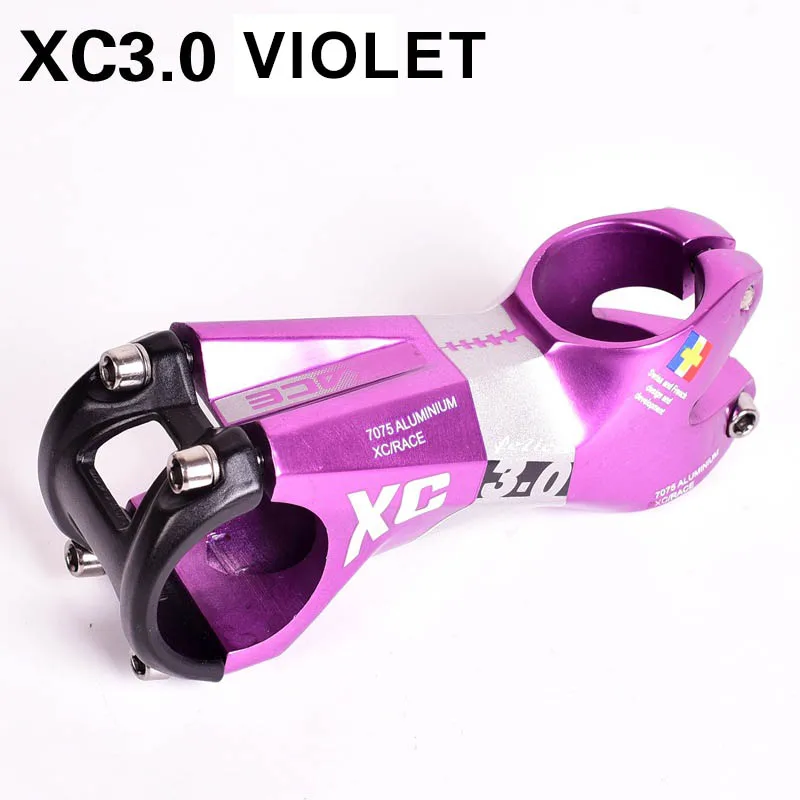 Violet ZTTO руль для велосипеда 31,8 мм алюминиевый сплав ультра-светильник XC3.0 AM MTB Горный шоссейный велосипед - Цвет: Violet