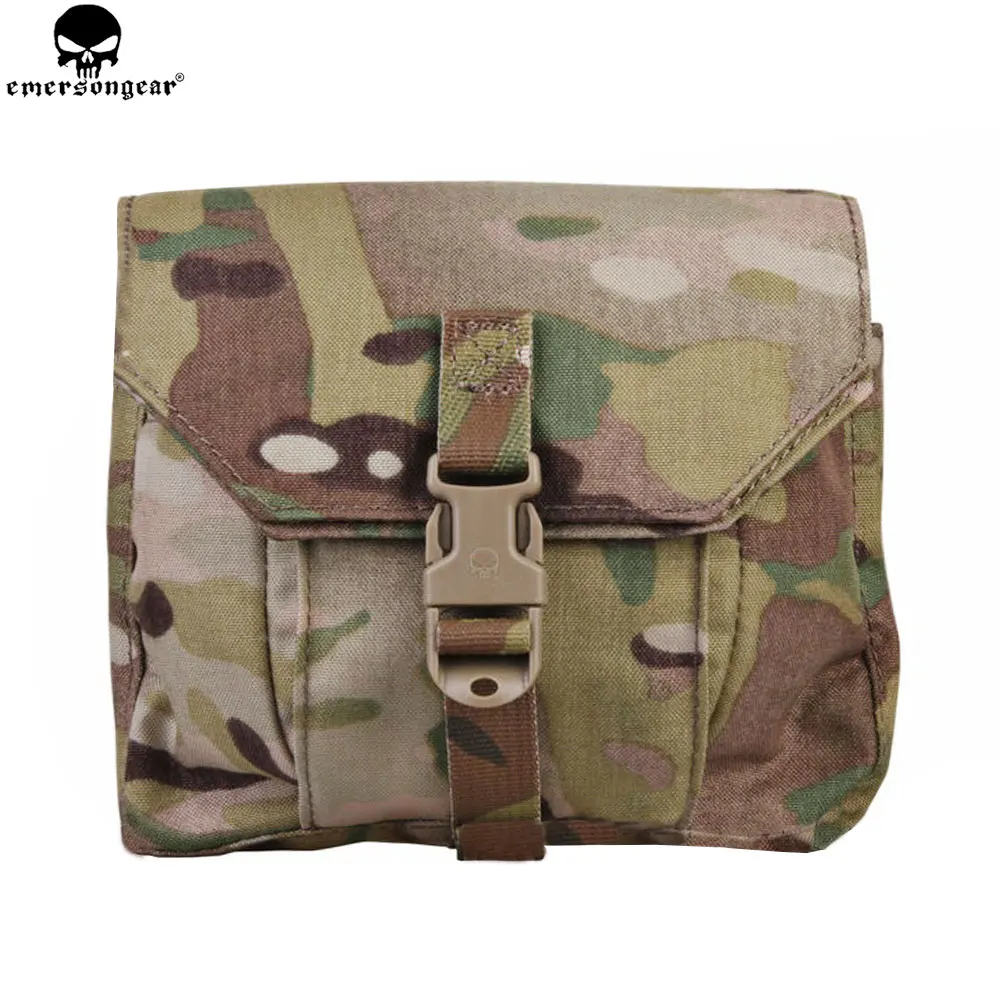 

Многофункциональная сумка EMERSON GEAR для пейнтбола, Тактическая Военная Сумка Molle Emerson, Боевая Экипировка Мультикам, коричневый Койот EM8344