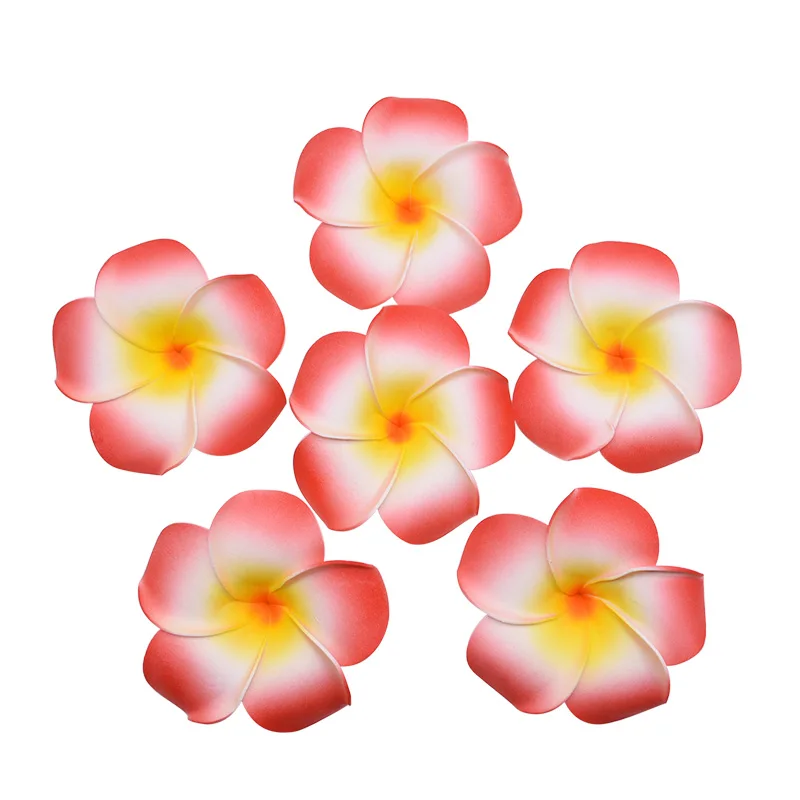 20 шт. Гавайский Frangipani цветок искусственный Плюмерия пены поддельное яйцо цвет цветок для Свадебная вечеринка украшения ручной работы поставки