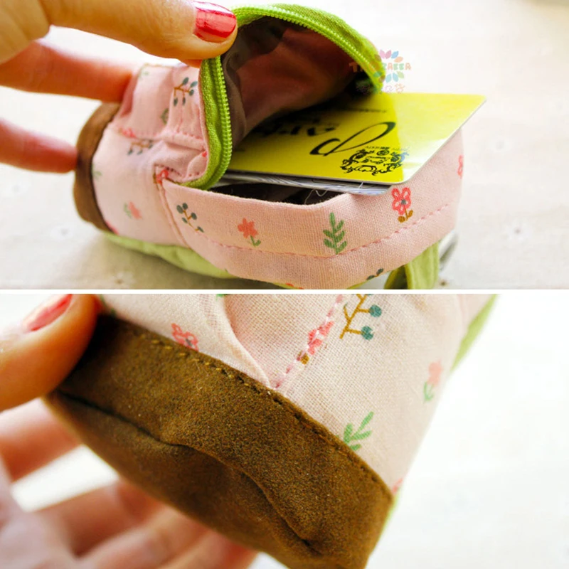 Мини карандаш с цветочным принтом школьная сумка чехол мини кошелек сумочка