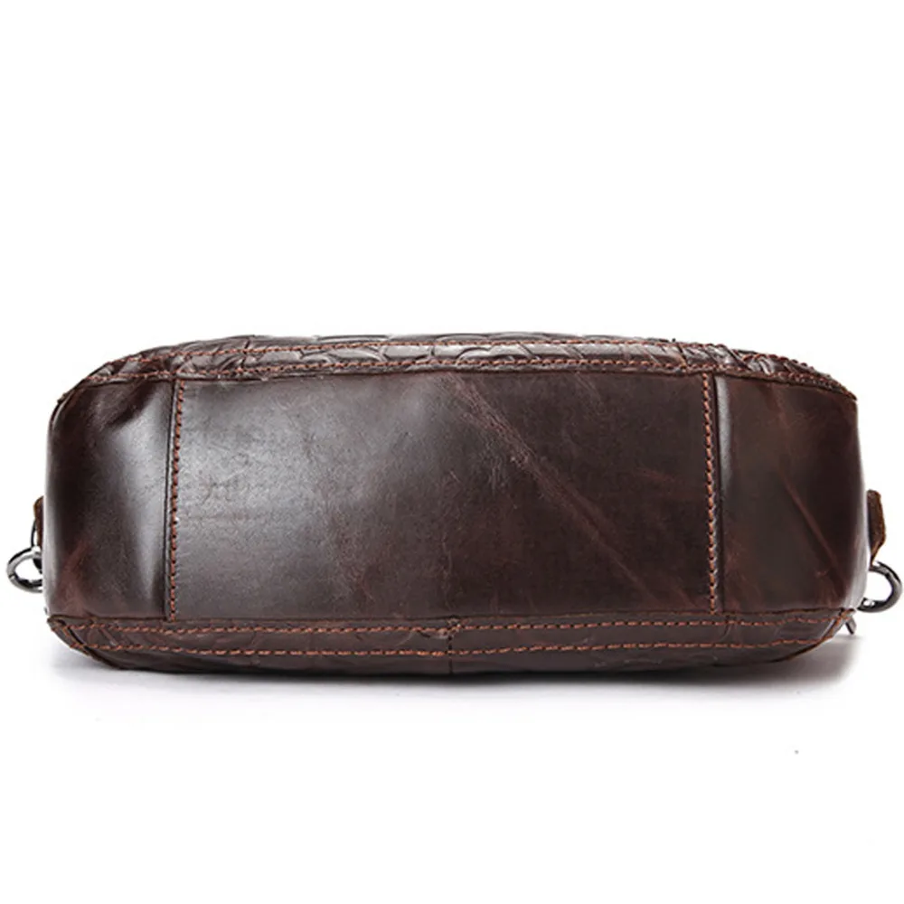 Женская сумка мессенджер из натуральной кожи роскошный винтажный саквояж на