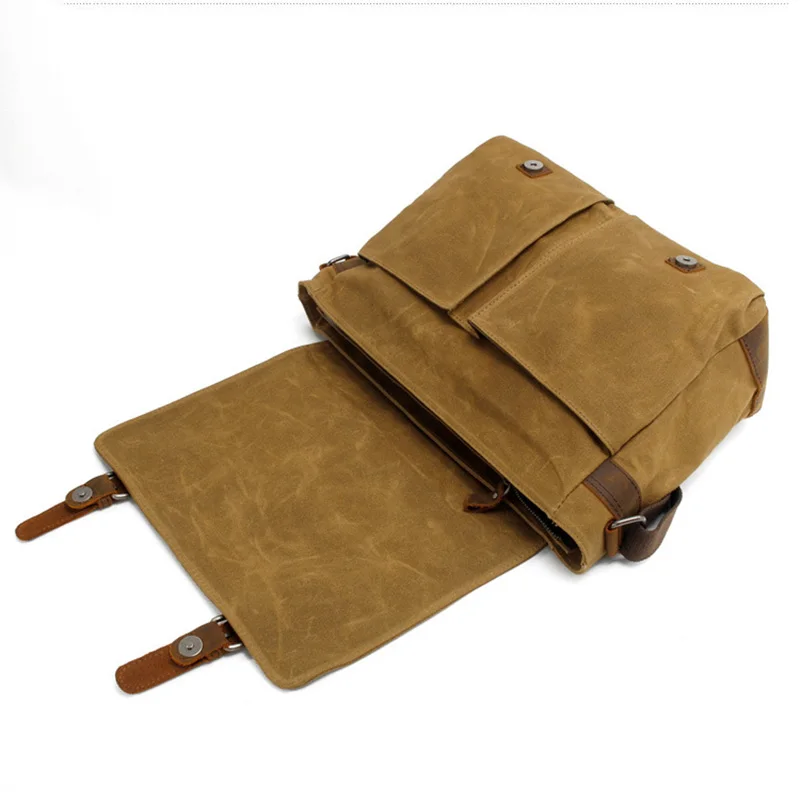Холщовая винтажная сумка для SLR камеры водонепроницаемая мягкая на ремне