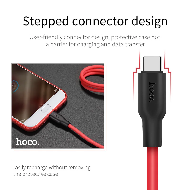 НОСО Силиконовый Micro USB кабель 2 м 1 5V2A быстро Зарядное устройство для Samsung Xiaomi Huawei