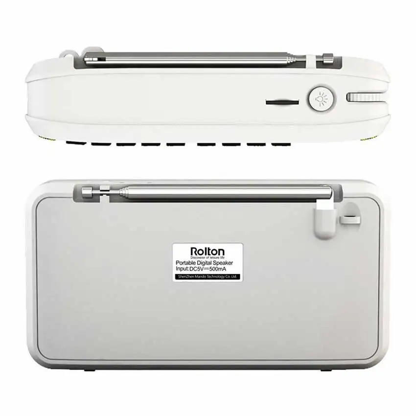 Мини Bluetooth динамик Rolton E500 с поддержкой звонков TF карта MP3 FM радио Светодиодный